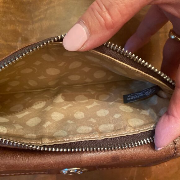 Vintage Brighton Brown Leather Wallet EUC - Picture 7 of 7